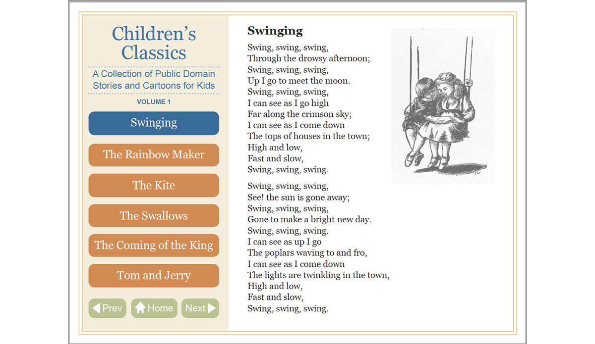 Childrens Classics Page